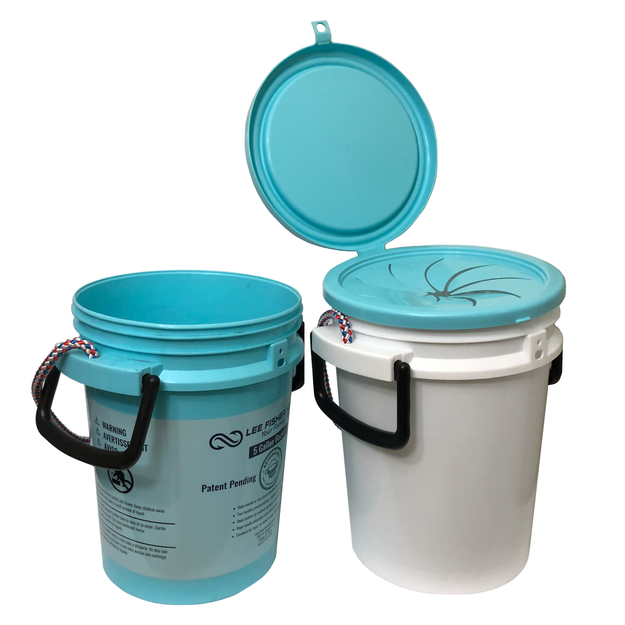 3.5 Gallon 4 Mil 14 Poly Disc Bucket Covers
